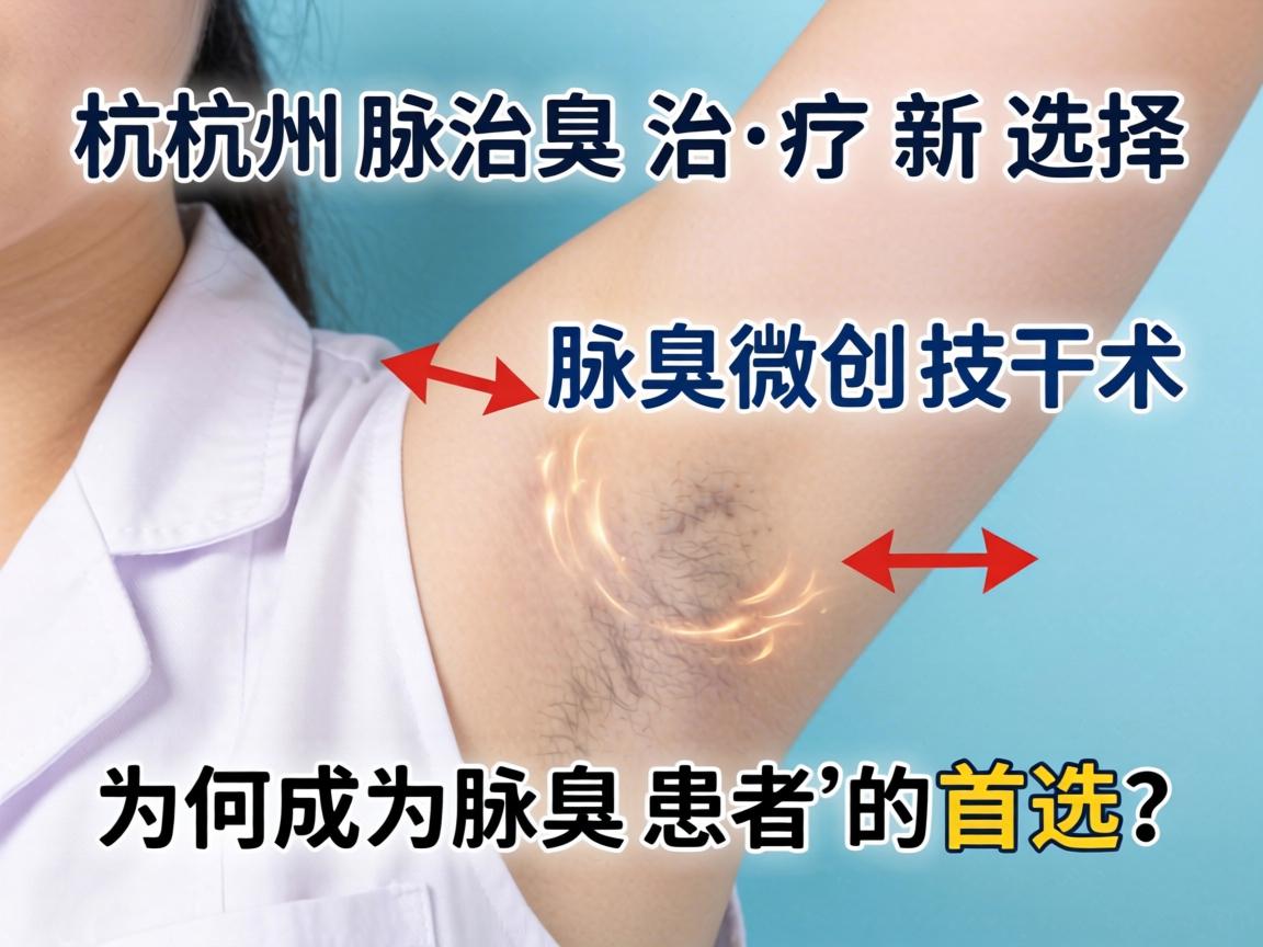 杭州腋臭治疗新选择,腋臭微创技术为何成为腋臭患者的首选? 杭州腋臭治疗新选择,腋臭微创技术为何成为腋臭患者的首选?