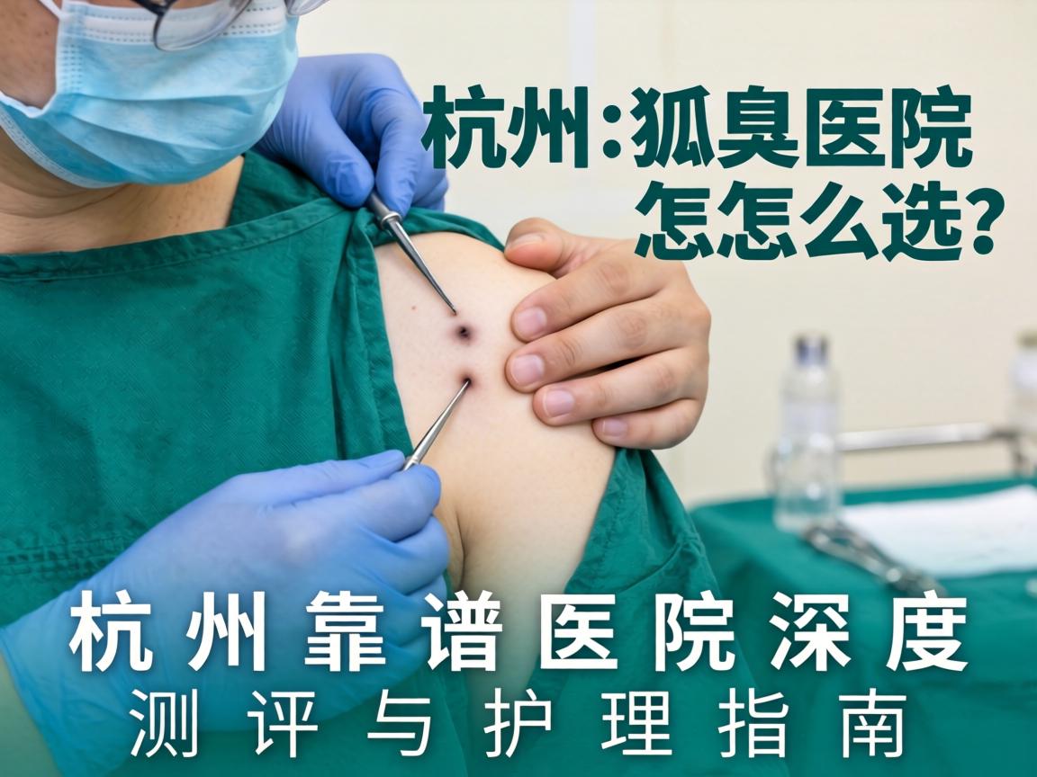 杭州狐臭手术医院怎么选？杭州靠谱医院深度测评与护理指南