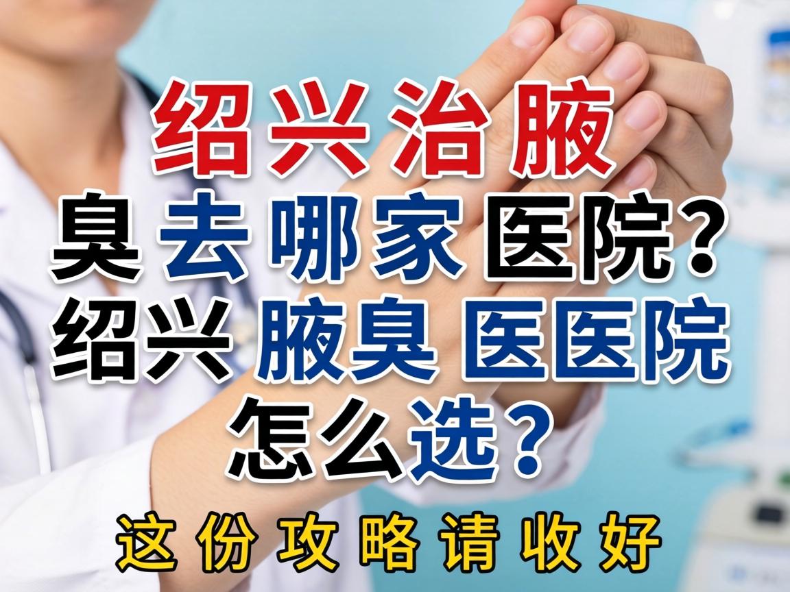 绍兴治腋臭去哪家医院？绍兴腋臭医院怎么选？这份攻略请收好