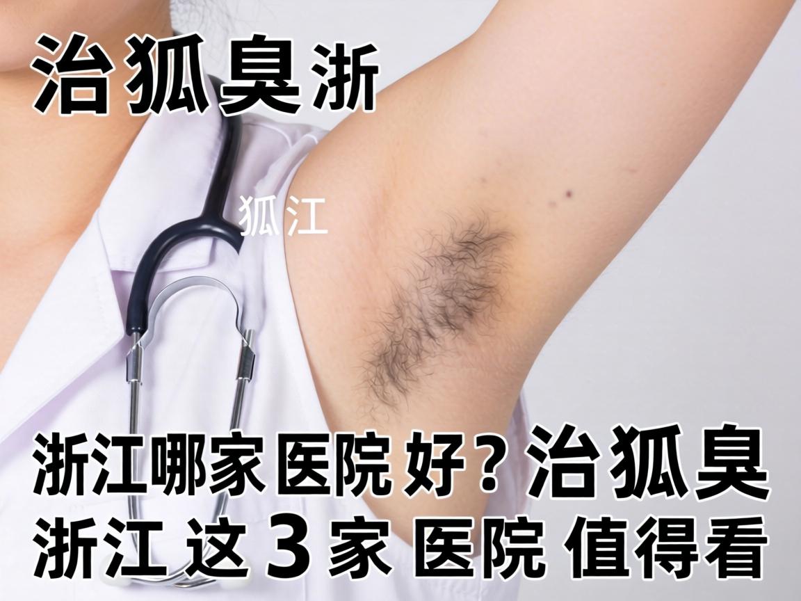 治狐臭浙江哪家医院好？治狐臭浙江这3家医院值得看
