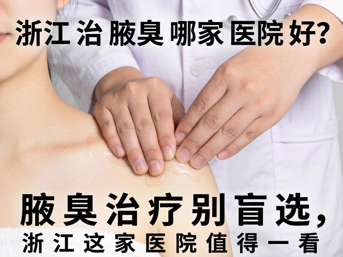 浙江治腋臭哪家医院好？腋臭治疗别盲选，浙江这家医院值得一看