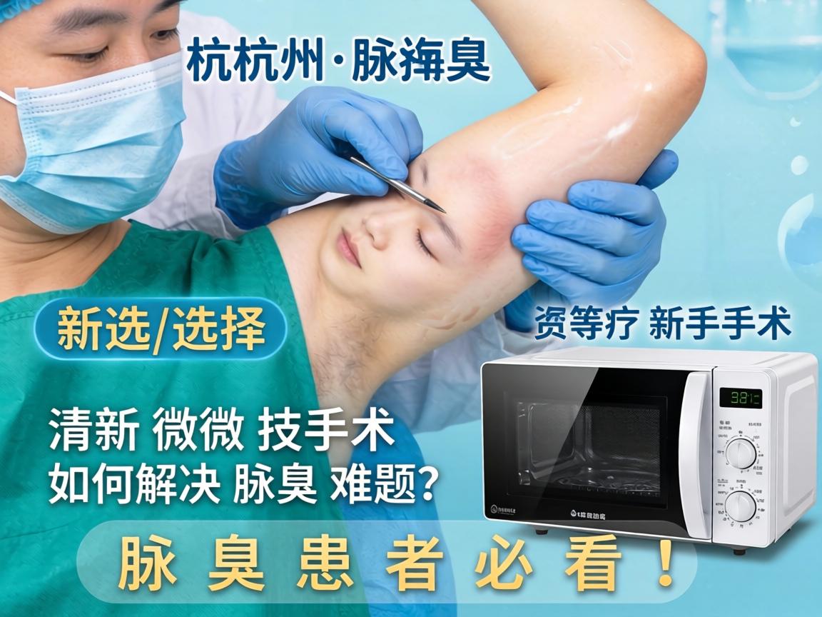 杭州腋臭手术新选择,清新微波技术如何解决腋臭难题?腋臭患者必看! 杭州腋臭手术新选择,清新微波技术如何解决腋臭难题?腋臭患者必看!