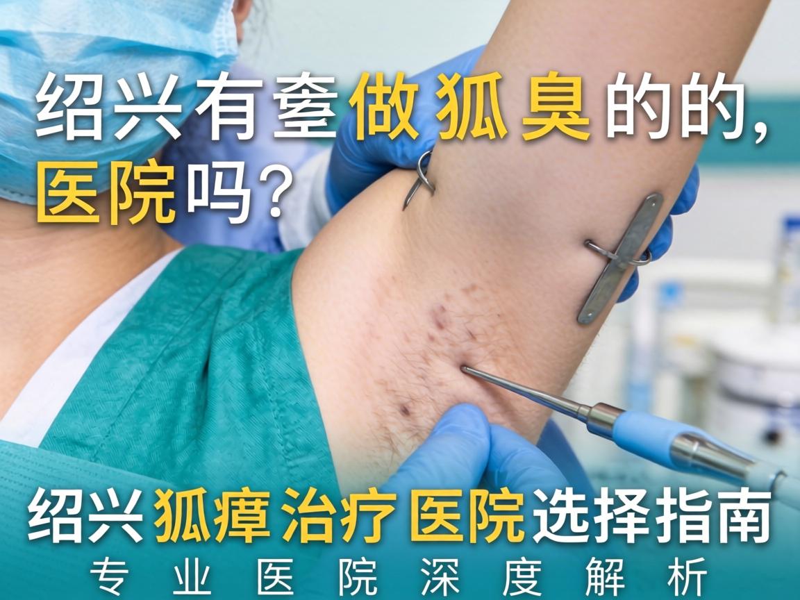 绍兴有做狐臭的医院吗？绍兴狐臭治疗医院选择指南，专业医院深度解析