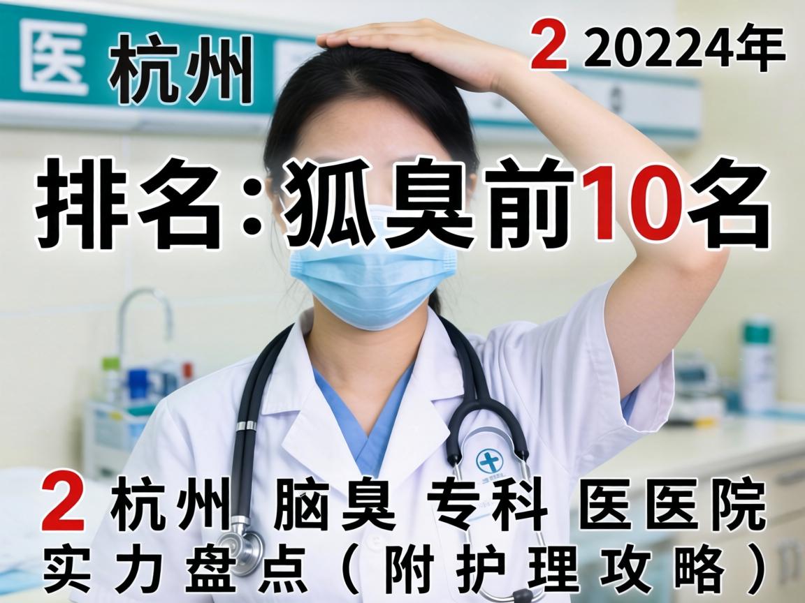 杭州狐臭医院排名前十名，2024年杭州腋臭专科医院实力盘点（附护理攻略）