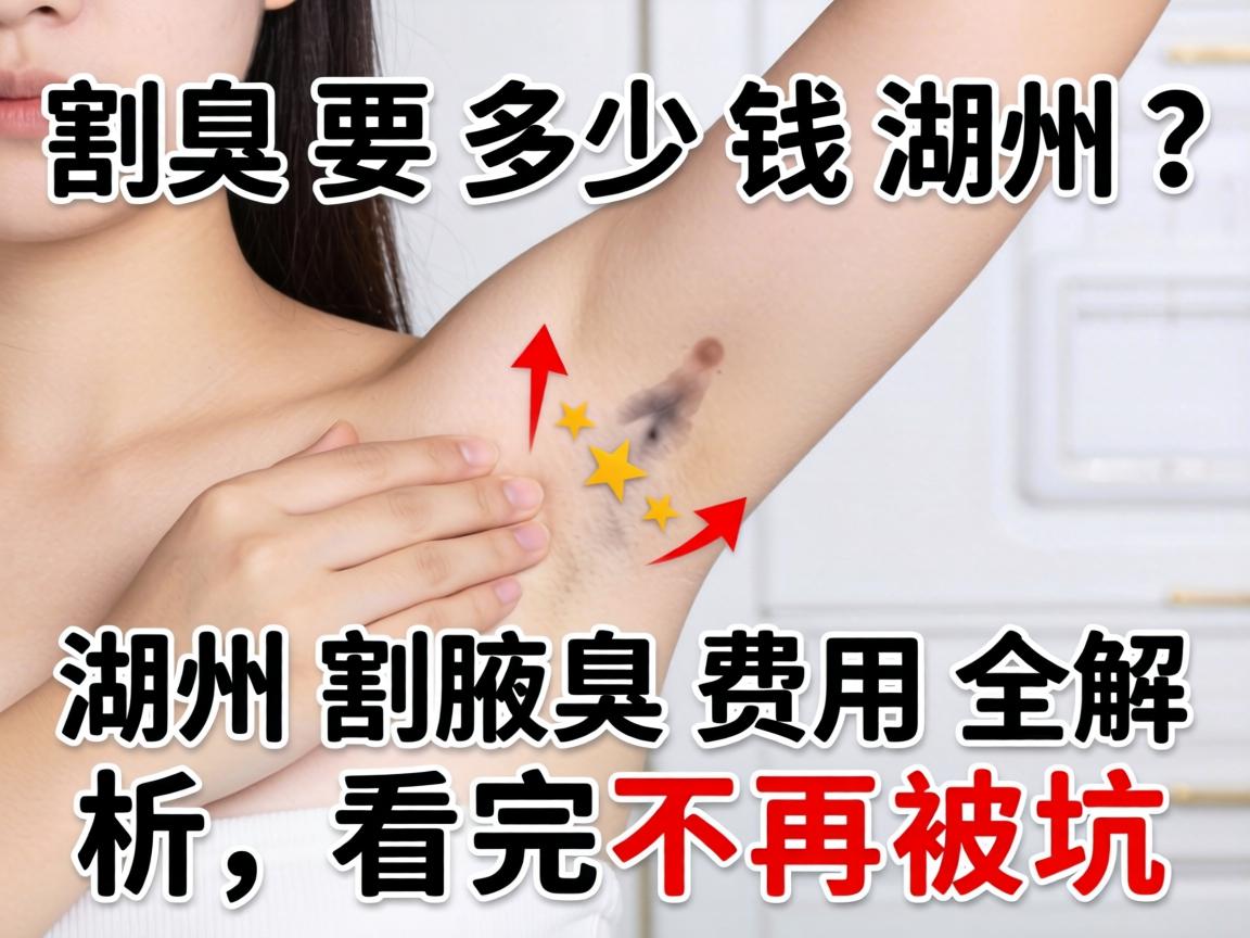 割腋臭要多少钱湖州？湖州割腋臭费用全解析，看完不再被坑