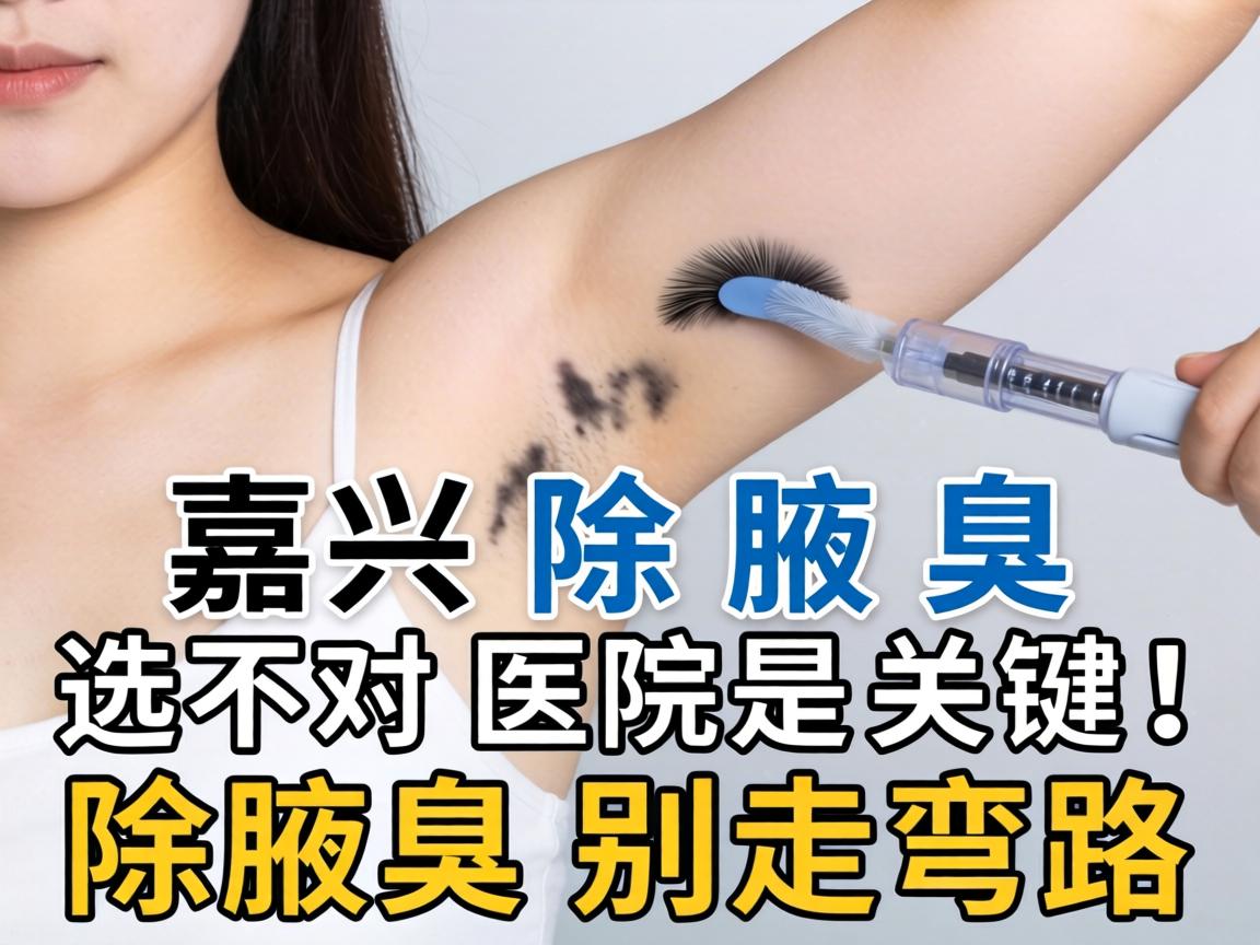 嘉兴除腋臭，选对医院是关键！除腋臭别走弯路