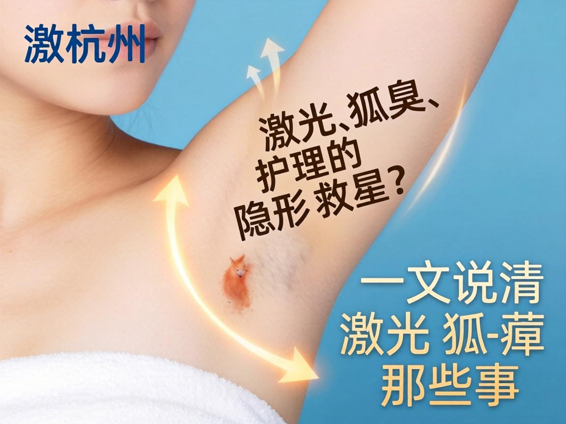 杭州激光狐臭，腋臭护理的隐形救星？一文说清激光狐臭那些事