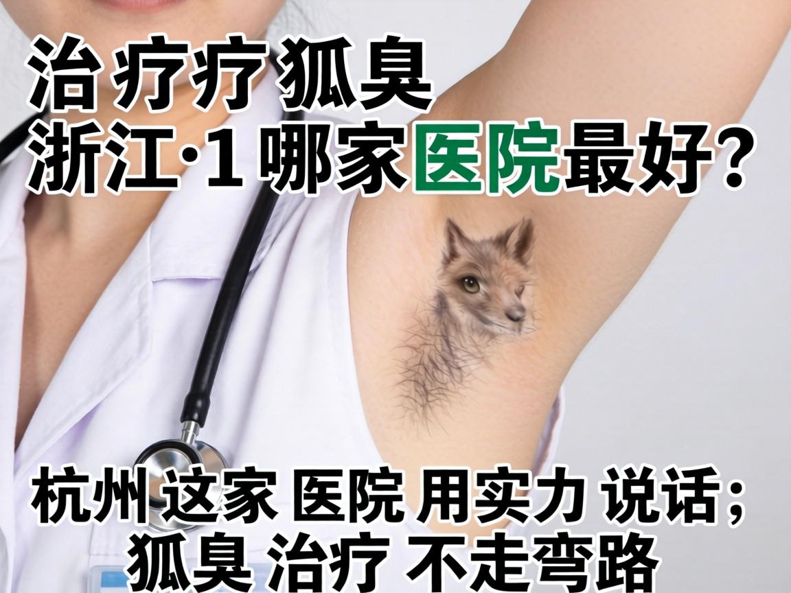 治疗狐臭浙江哪家医院最好？杭州这家医院用实力说话，狐臭治疗不走弯路