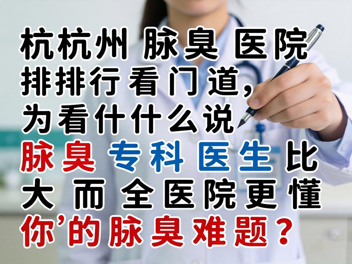 杭州腋臭医院排行看门道,为什么说腋臭专科医生比大而全医院更懂你的腋臭难题? 杭州腋臭医院排行看门道,为什么说腋臭专科医生比大而全医院更懂你的腋臭难题?
