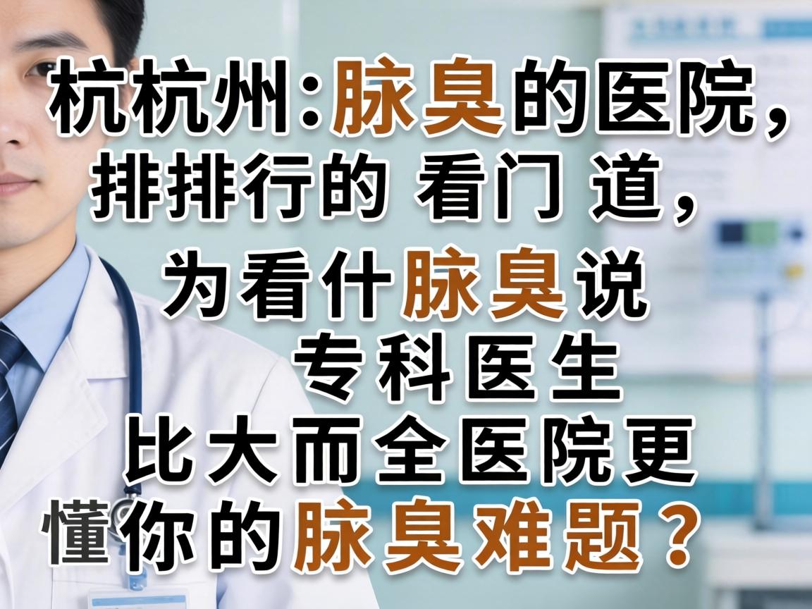 杭州腋臭医院排行看门道,为什么说腋臭专科医生比大而全医院更懂你的腋臭难题? 杭州腋臭医院排行看门道,为什么说腋臭专科医生比大而全医院更懂你的腋臭难题?