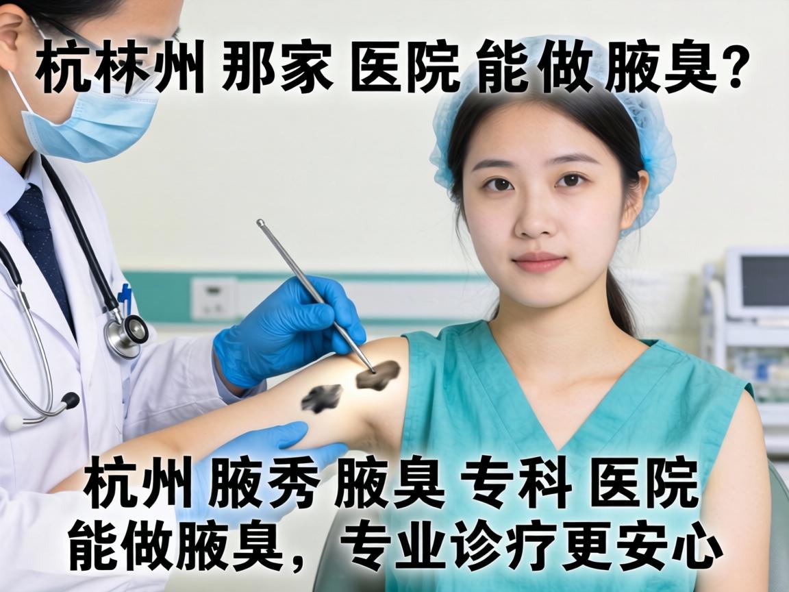 杭州那家医院能做腋臭？杭州腋秀腋臭专科医院能做腋臭，专业诊疗更安心