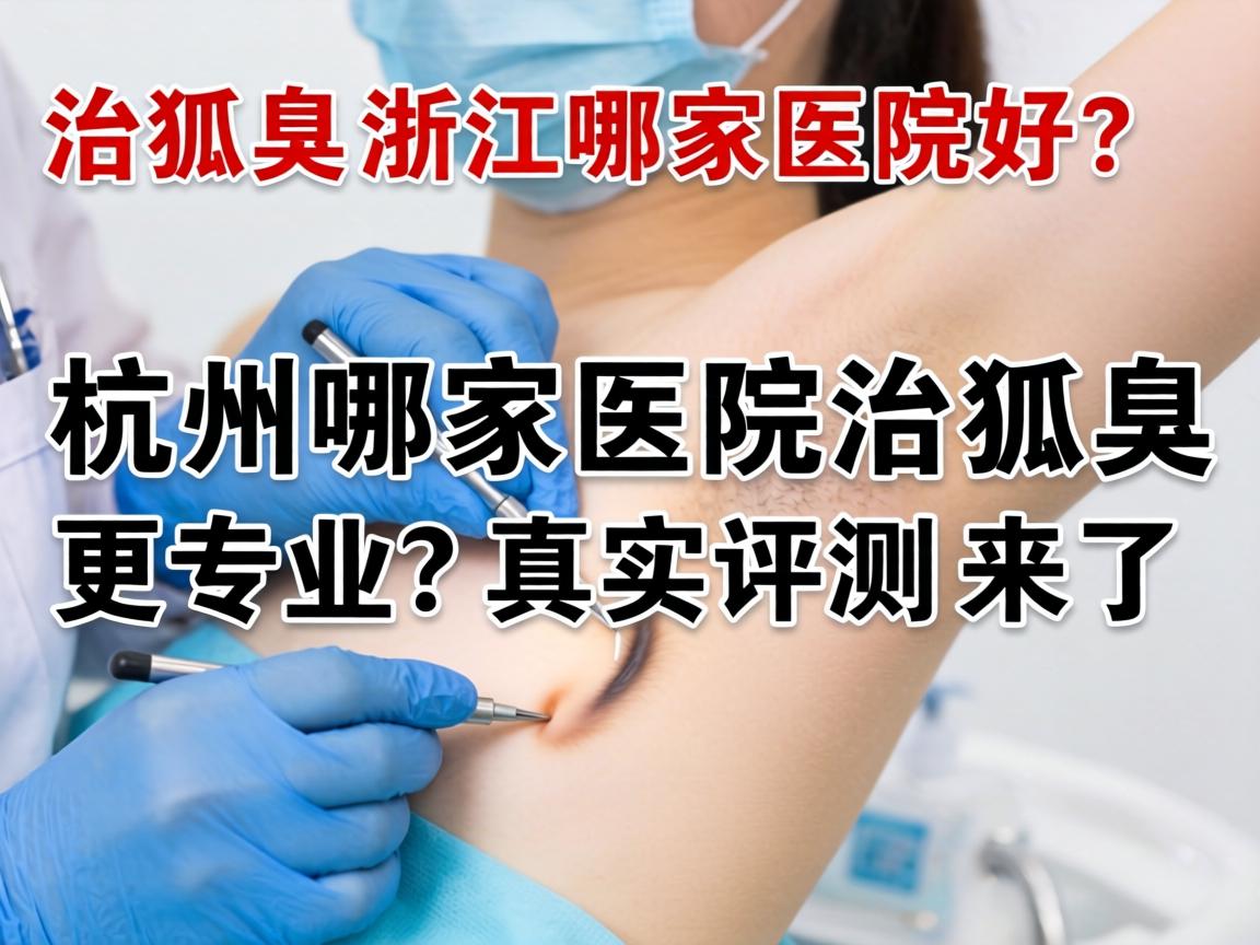 治狐臭浙江哪家医院好？杭州哪家医院治狐臭更专业？真实评测来了