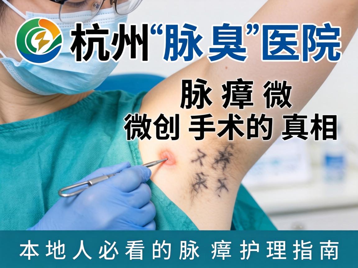 杭州腋臭腋臭医院，腋臭微创手术的真相，本地人必看的腋臭护理指南