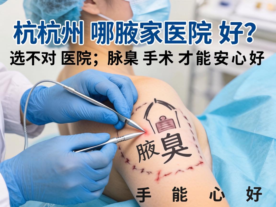 杭州腋臭手术哪家医院好?选对医院,腋臭手术才能安心好 杭州腋臭手术哪家医院好?选对医院,腋臭手术才能安心好