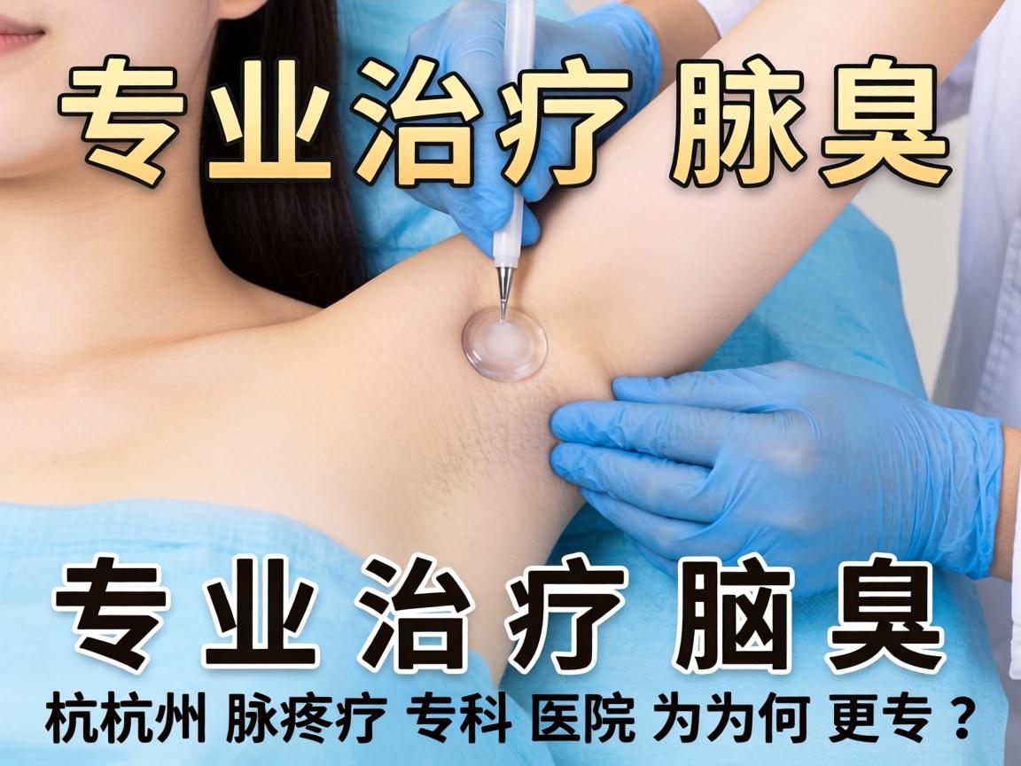 专业治疗腋臭，杭州腋臭专科医院为何更专？