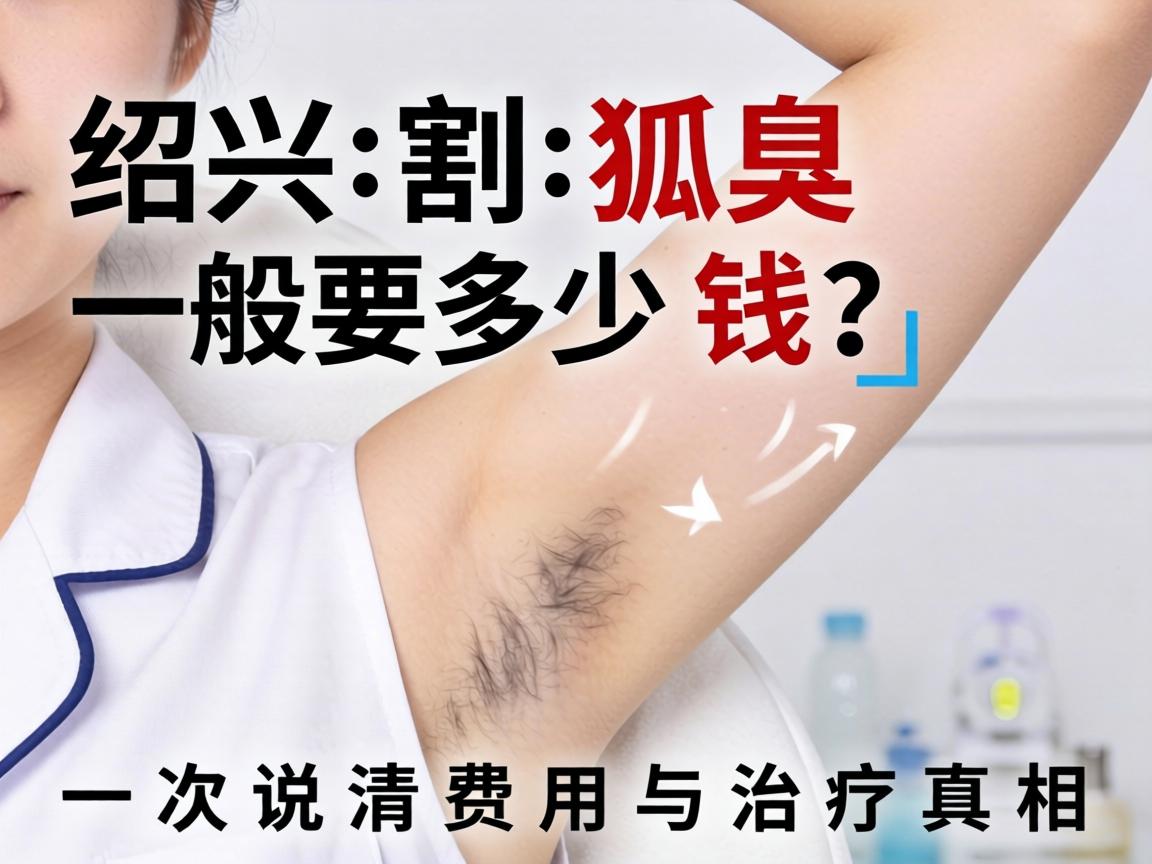 绍兴割狐臭一般要多少钱？一次说清费用与治疗真相