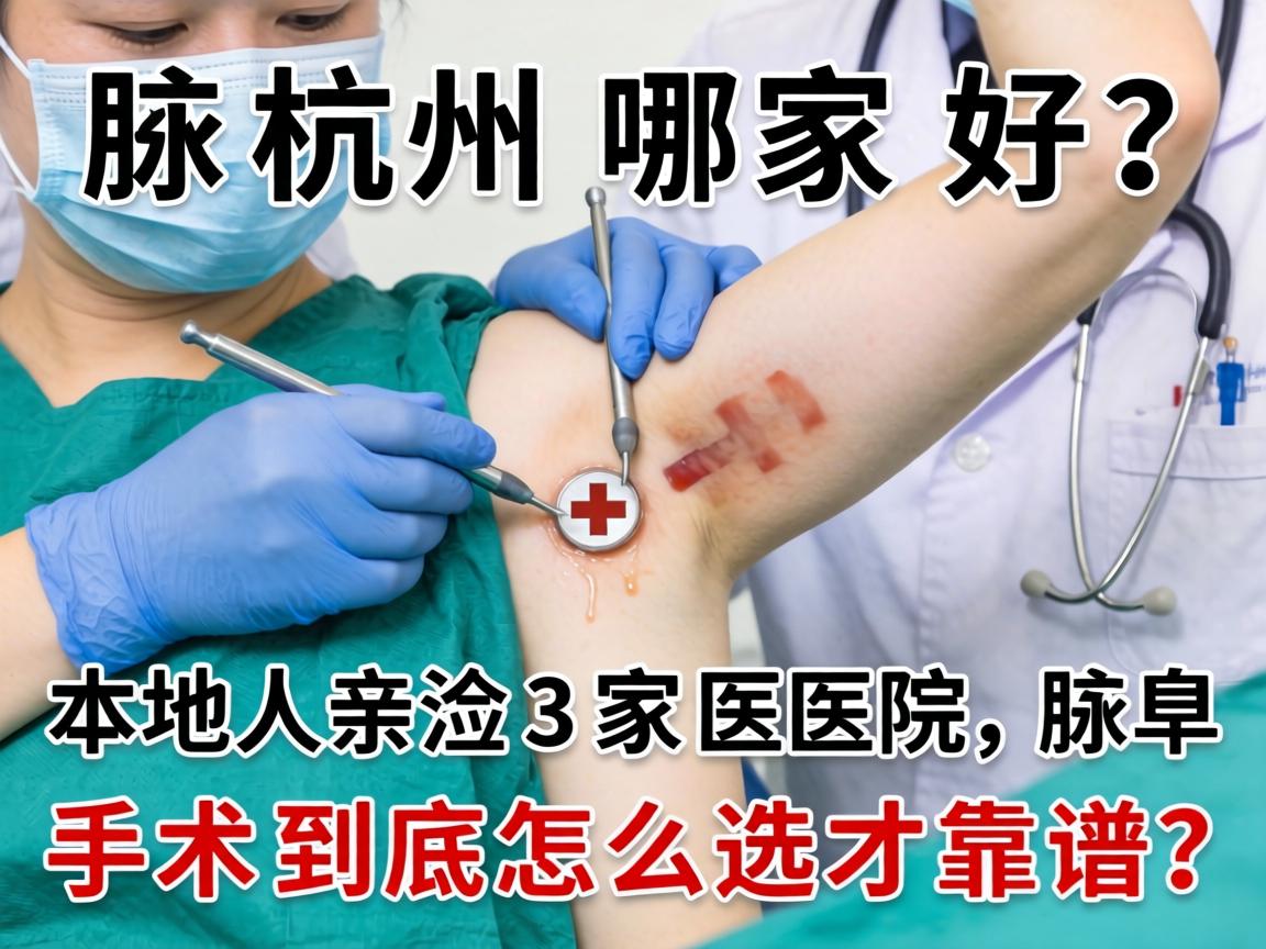 杭州腋臭手术哪家好？本地人亲测3家医院，腋臭手术到底怎么选才靠谱？
