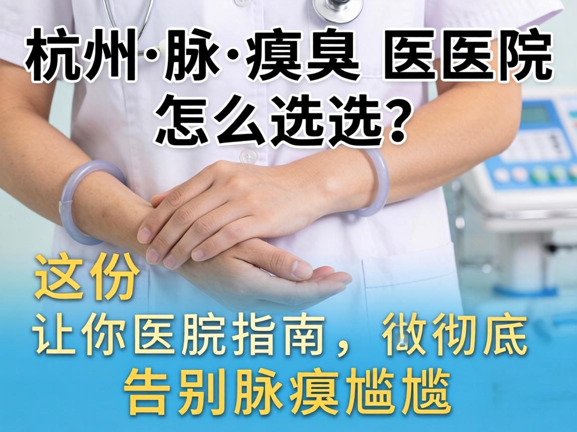 杭州腋臭医院怎么选？这份腋臭医院指南，让你彻底告别腋臭尴尬