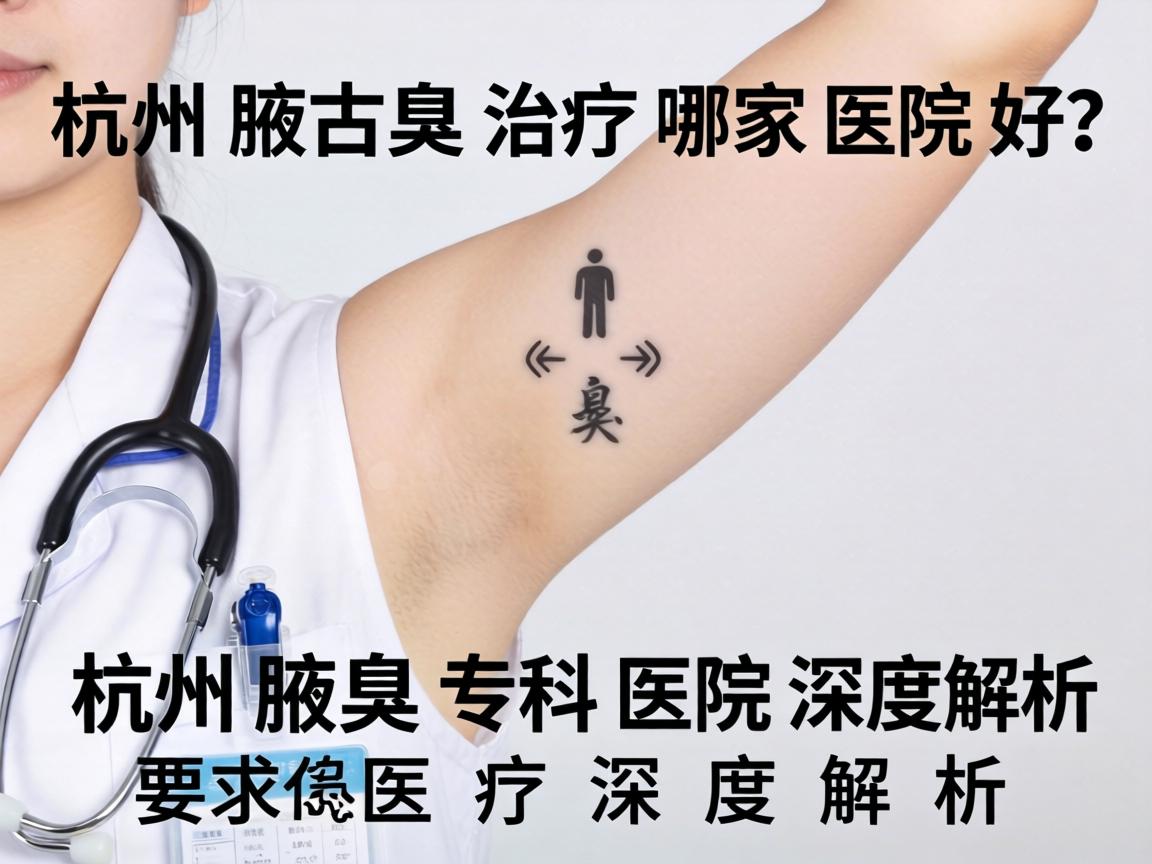 杭州腋臭治疗哪家医院好？杭州腋臭专科医院深度解析