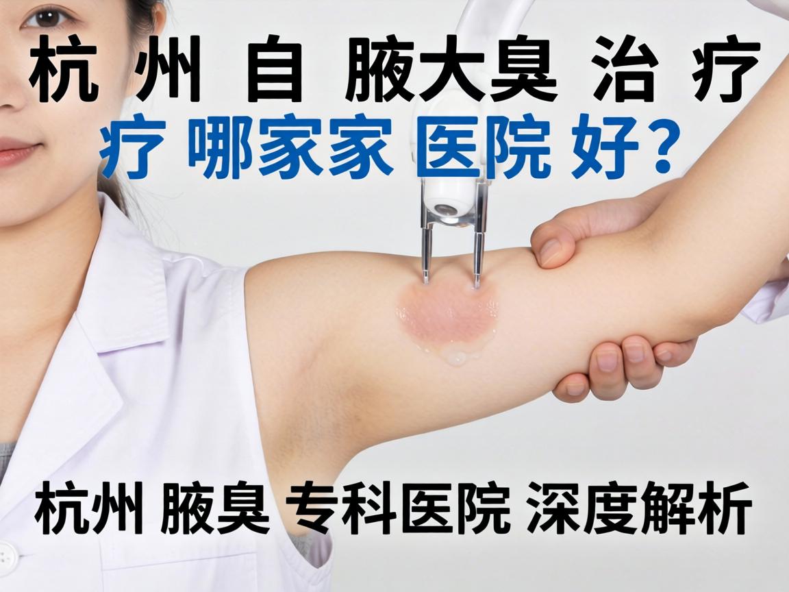杭州腋臭治疗哪家医院好？杭州腋臭专科医院深度解析