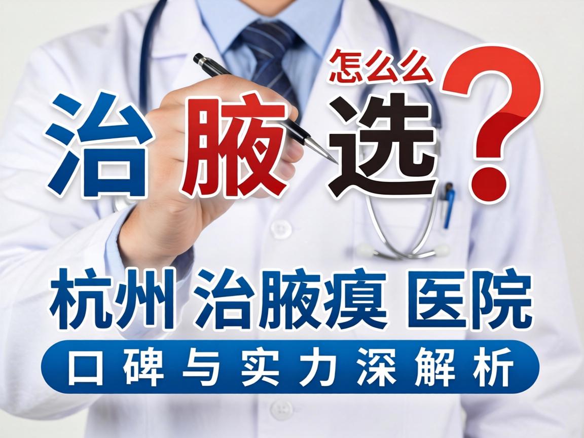 杭州治腋臭医院怎么选？杭州治腋臭医院口碑与实力深度解析