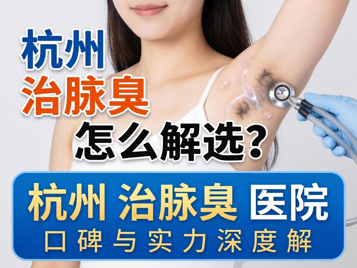 杭州治腋臭医院怎么选？杭州治腋臭医院口碑与实力深度解析
