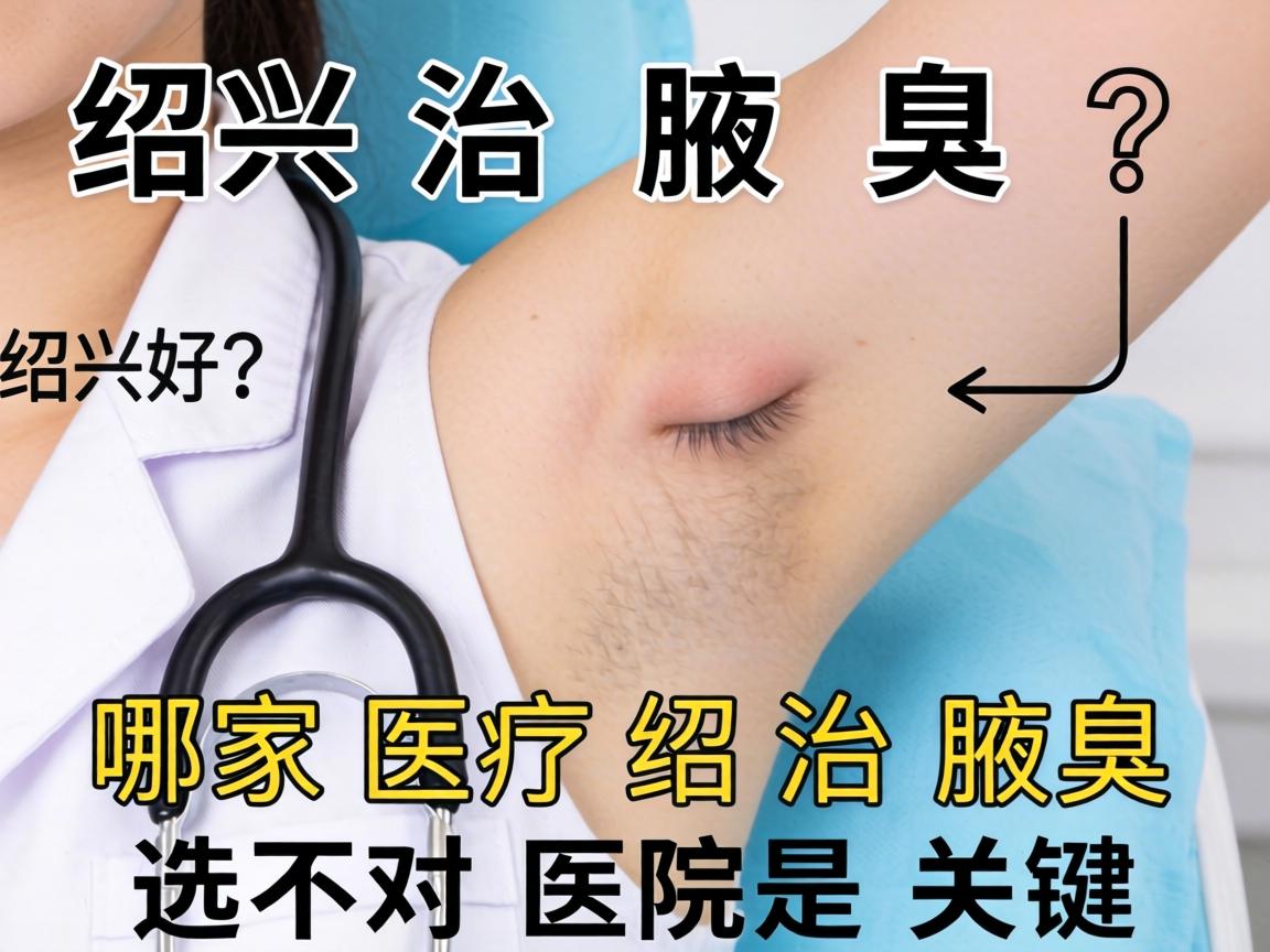 绍兴治腋臭，哪家医院好？绍兴治腋臭选对医院是关键