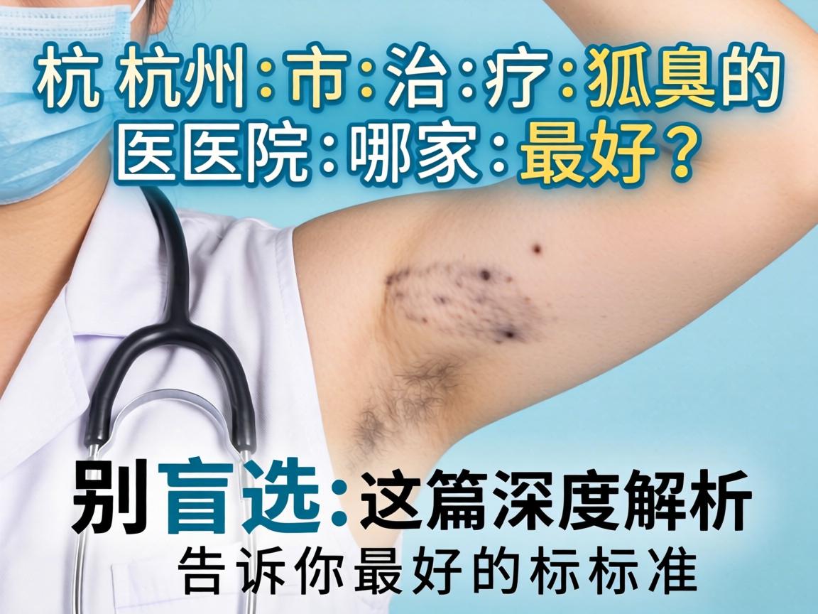 杭州市治疗狐臭的医院哪家最好?别盲选,这篇深度解析告诉你最好的标准 杭州市治疗狐臭的医院哪家最好?别盲选,这篇深度解析告诉你最好的标准