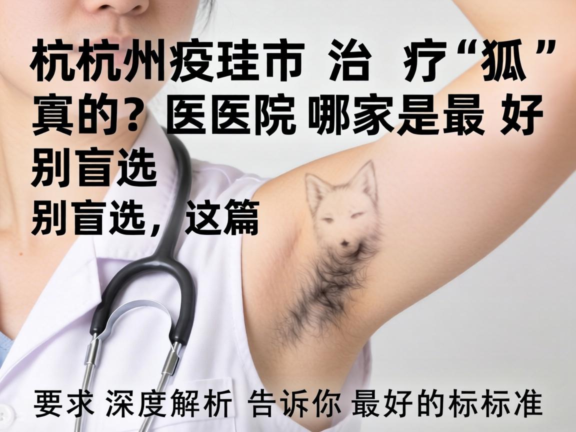 杭州市治疗狐臭的医院哪家最好?别盲选,这篇深度解析告诉你最好的标准 杭州市治疗狐臭的医院哪家最好?别盲选,这篇深度解析告诉你最好的标准