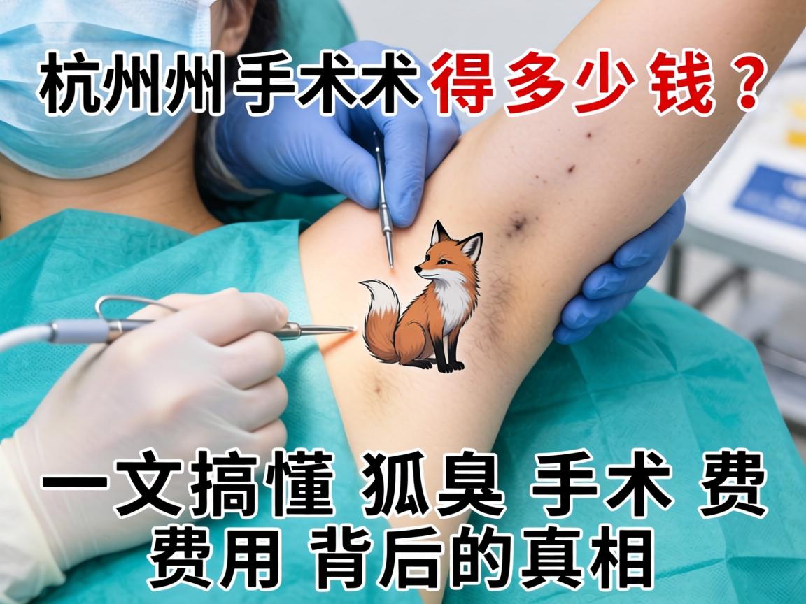 杭州狐臭手术得多少钱?一文搞懂狐臭手术费用背后的真相 杭州狐臭手术得多少钱?一文搞懂狐臭手术费用背后的真相