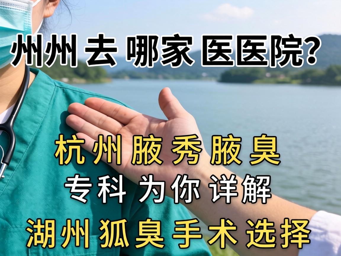 湖州狐臭手术去哪家医院？杭州腋秀腋臭专科为你详解湖州狐臭手术选择