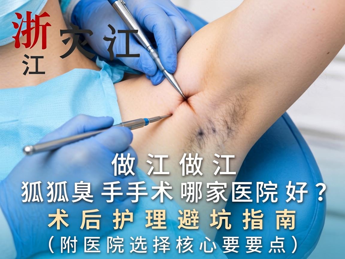 浙江做狐臭手术哪家医院好？术后护理避坑指南（附医院选择核心要点）