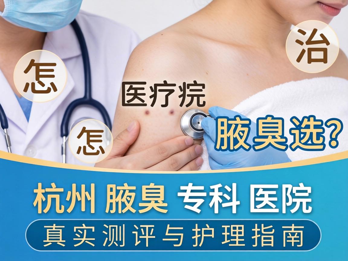 杭州腋臭治疗医院怎么选？杭州腋臭专科医院真实测评与护理指南