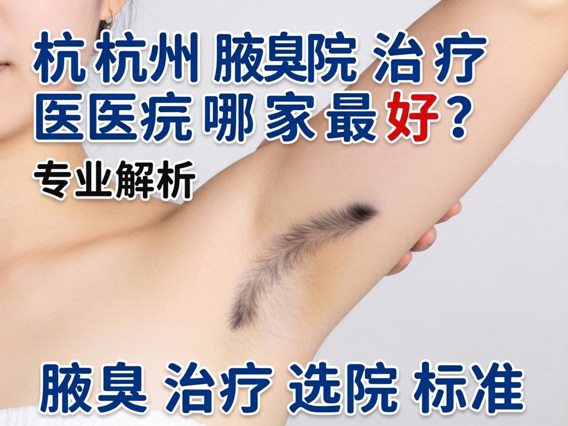 杭州腋臭治疗医院哪家最好?专业解析腋臭治疗选院标准 杭州腋臭治疗医院哪家最好?专业解析腋臭治疗选院标准
