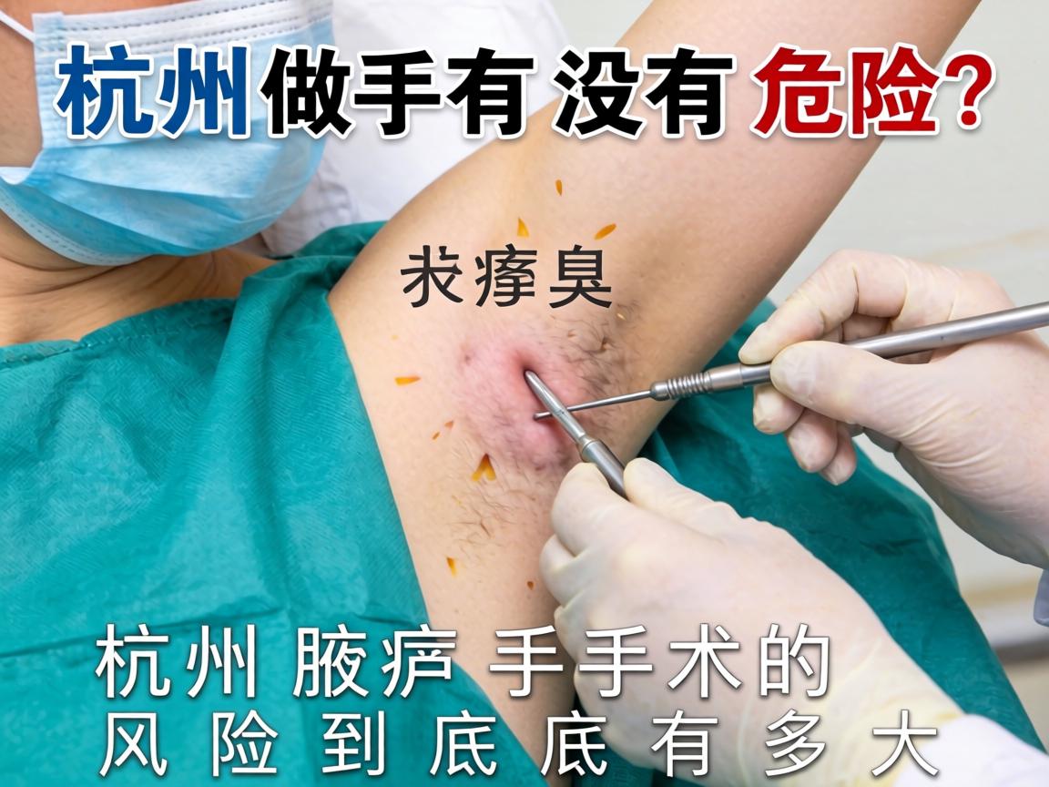 杭州做腋臭手术有没有危险？杭州腋臭手术的风险到底有多大？