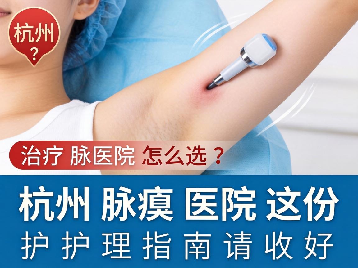 杭州腋臭治疗医院怎么选？杭州腋臭医院这份护理指南请收好