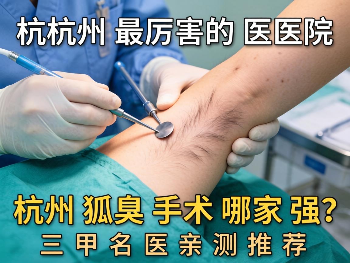 杭州狐臭手术最厉害的医院，杭州狐臭手术哪家强？三甲名医亲测推荐