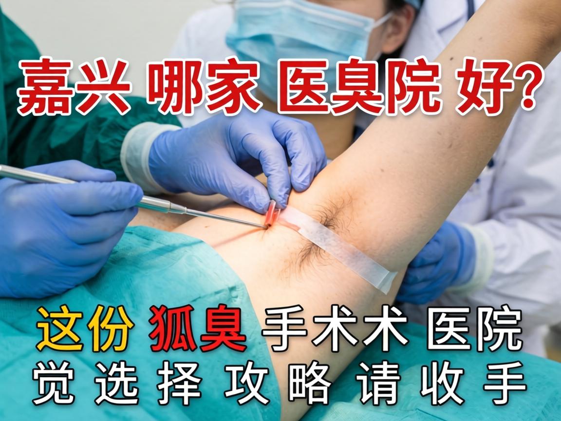 嘉兴狐臭手术哪家医院好？这份狐臭手术医院选择攻略请收好