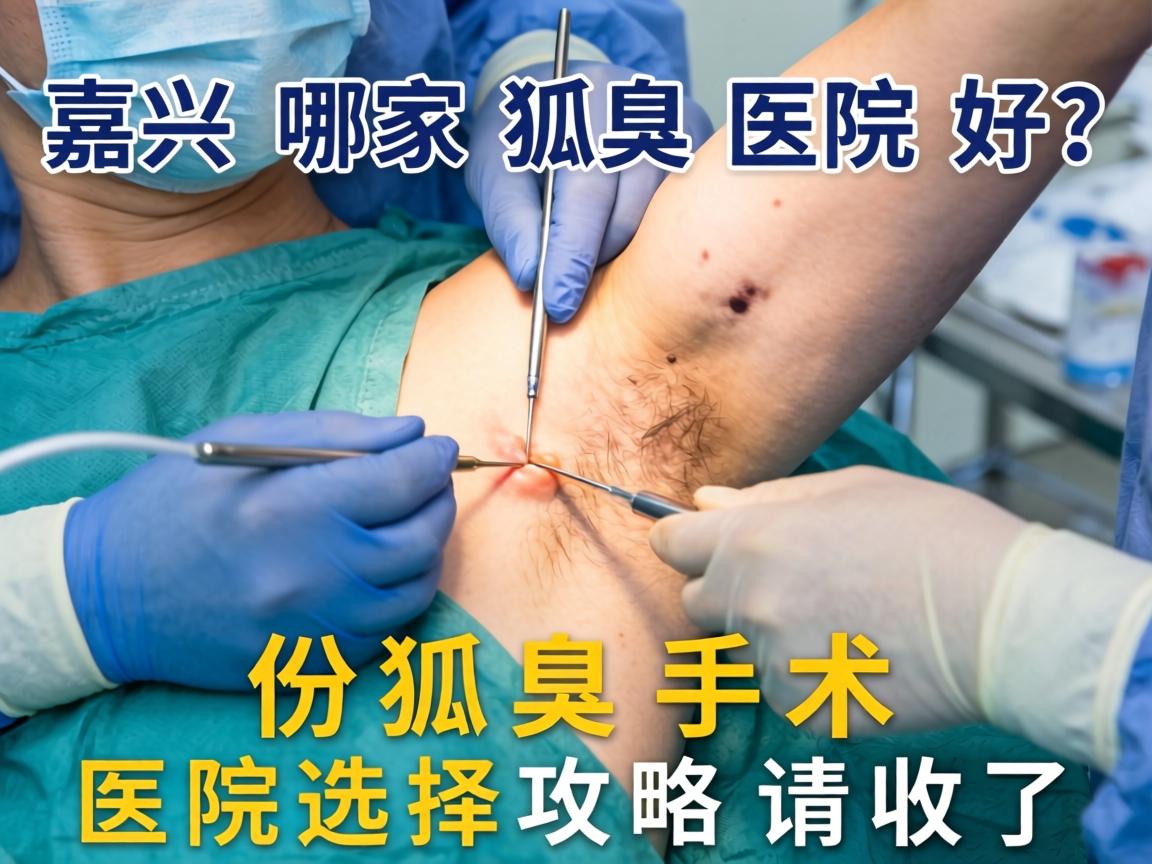 嘉兴狐臭手术哪家医院好？这份狐臭手术医院选择攻略请收好
