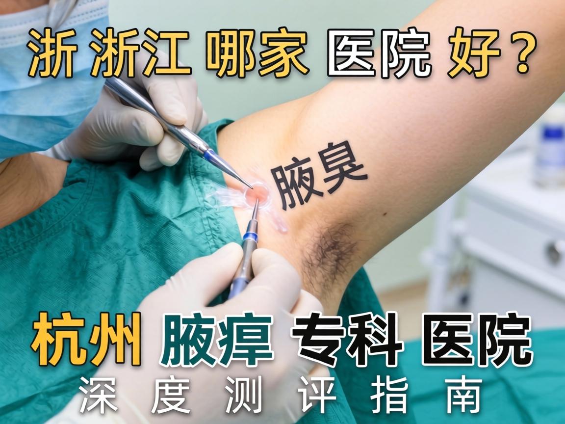 浙江腋臭手术哪家医院好？杭州腋臭专科医院深度测评指南