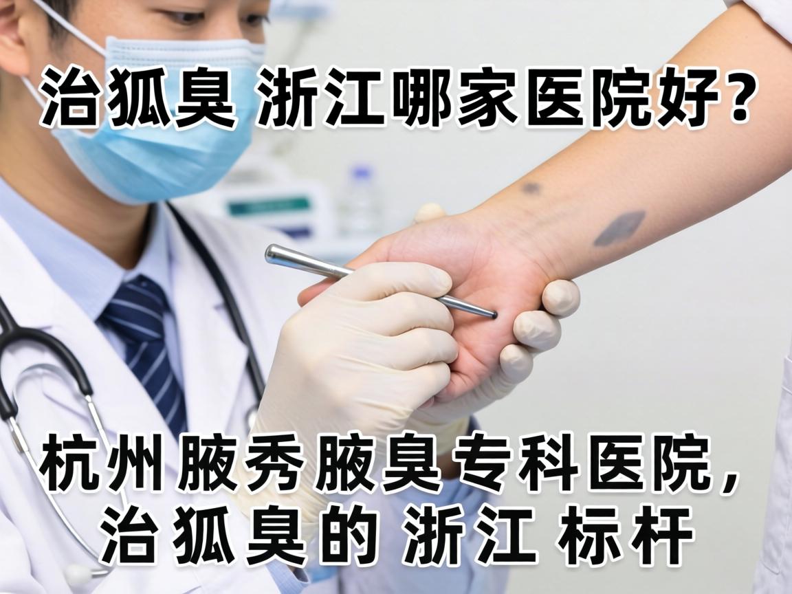 治狐臭浙江哪家医院好？杭州腋秀腋臭专科医院，治狐臭的浙江标杆