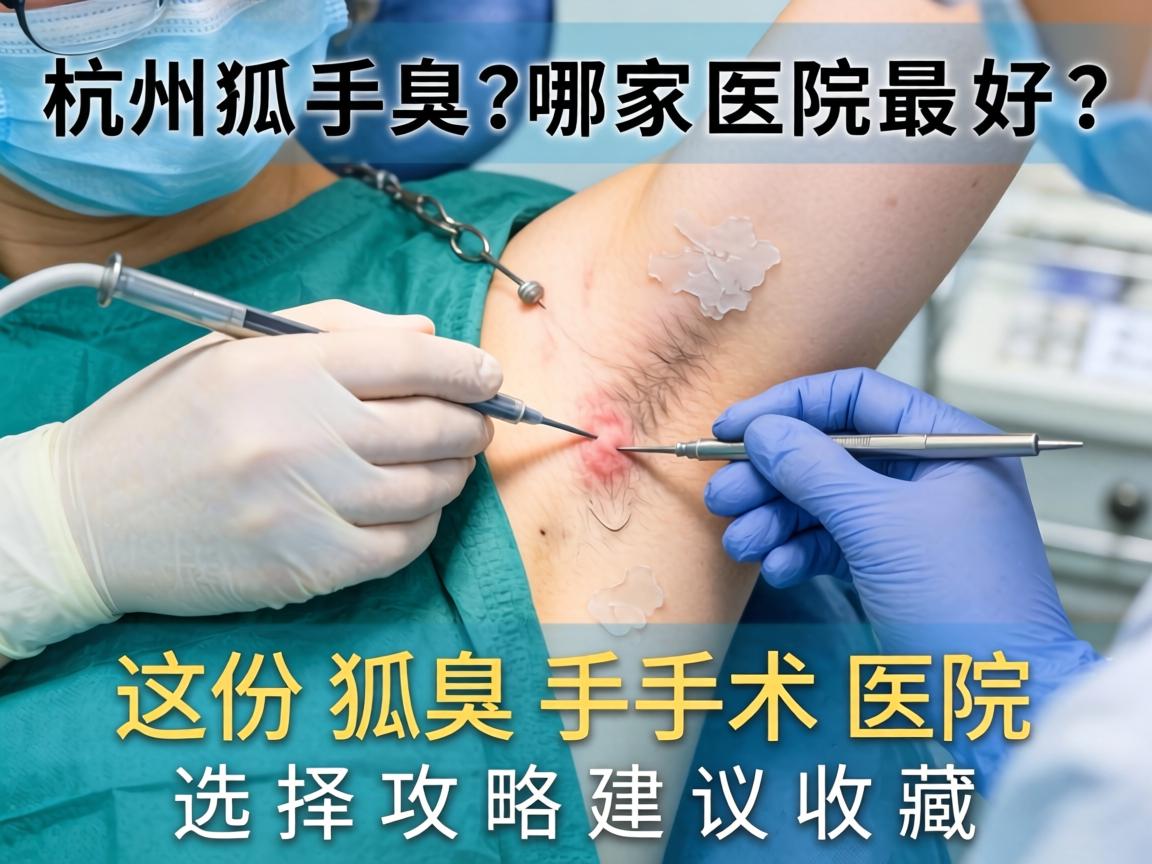 杭州狐臭手术哪家医院最好?这份狐臭手术医院选择攻略建议收藏 杭州狐臭手术哪家医院最好?这份狐臭手术医院选择攻略建议收藏