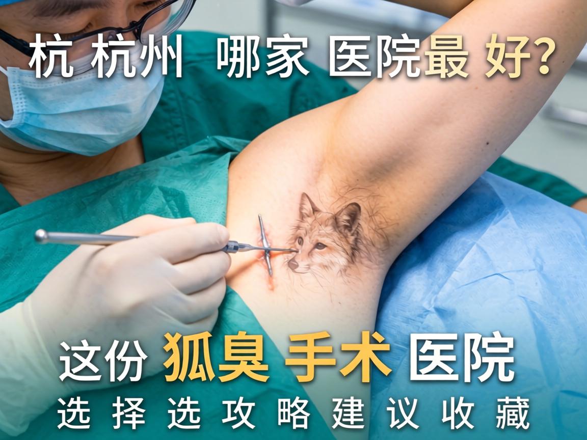 杭州狐臭手术哪家医院最好?这份狐臭手术医院选择攻略建议收藏 杭州狐臭手术哪家医院最好?这份狐臭手术医院选择攻略建议收藏