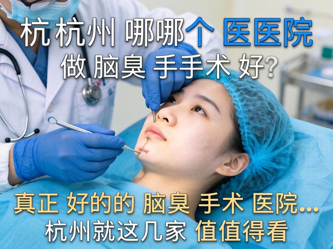 杭州哪个医院做腋臭手术好？真正好的腋臭手术医院，杭州就这几家值得看