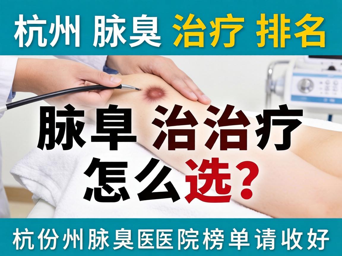 杭州腋臭治疗医院排名，腋臭治疗怎么选？这份杭州腋臭医院榜单请收好