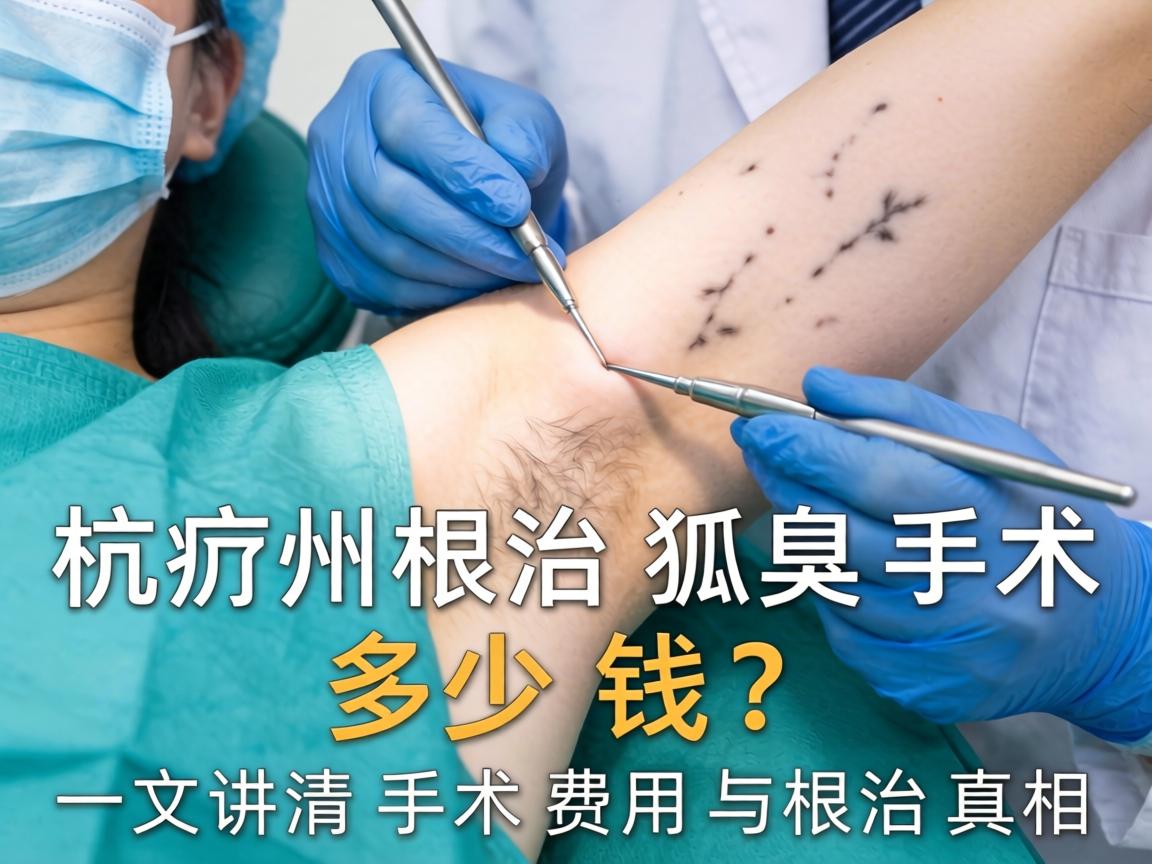 杭州根治狐臭手术多少钱？一文讲清手术费用与根治真相