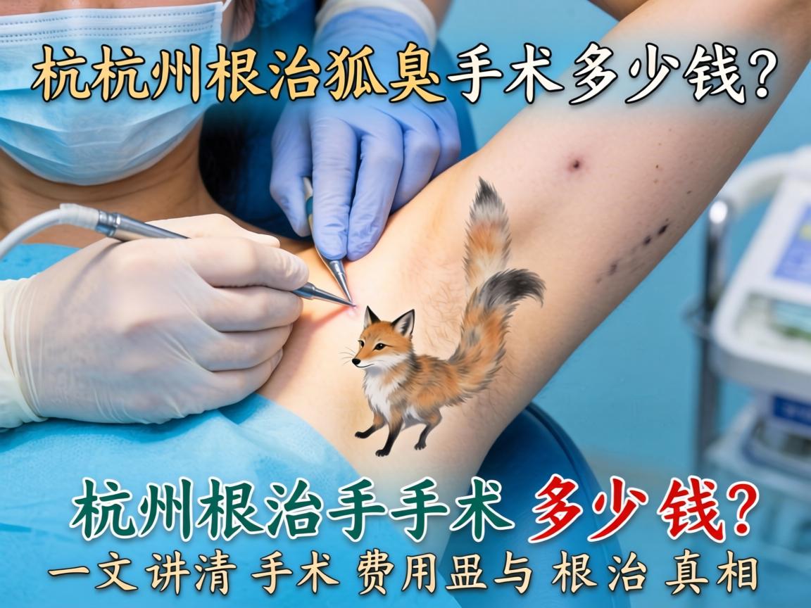 杭州根治狐臭手术多少钱？一文讲清手术费用与根治真相