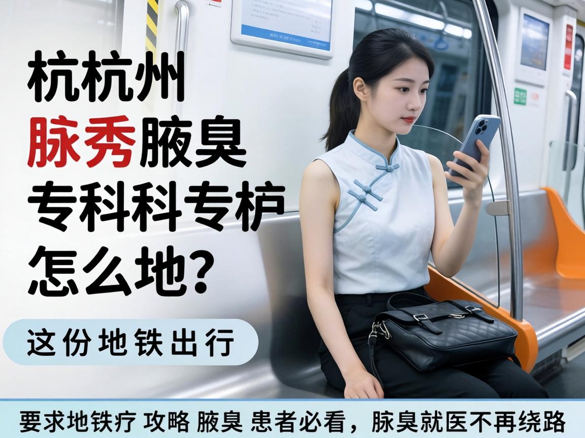 杭州腋秀腋臭专科怎么坐地铁？这份地铁出行攻略腋臭患者必看，腋臭就医不再绕路