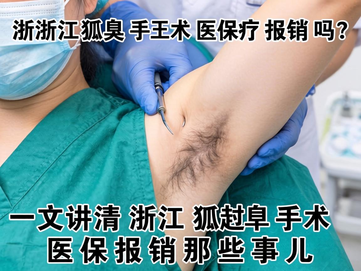 浙江狐臭手术医保报销吗？一文讲清浙江狐臭手术医保报销那些事儿