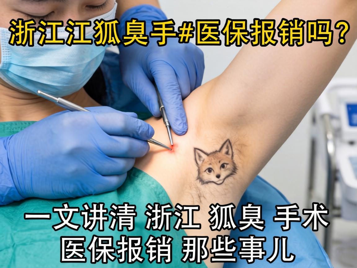 浙江狐臭手术医保报销吗？一文讲清浙江狐臭手术医保报销那些事儿